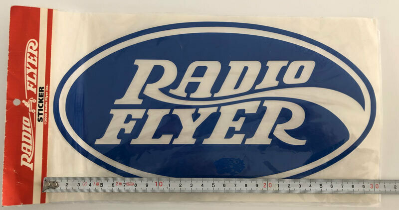 ラジオフライヤー ステッカー シール ヴィンテージ メーカー純正品 RADIO FLYER アメリカンレトロ