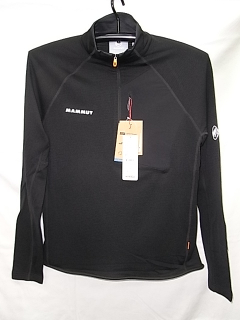 期間限定特価送料込み!!日本正規品 SS24 MAMMUT Aenergy Light ML Half Zip Pull Men / S / black / PolartecR Power Grid