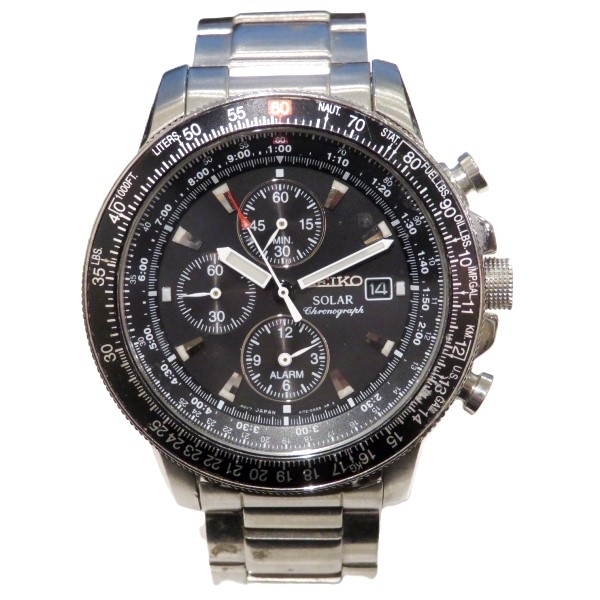 セイコー プロスペックス V172-0AC0 ソーラー 時計 腕時計 メンズ☆0344