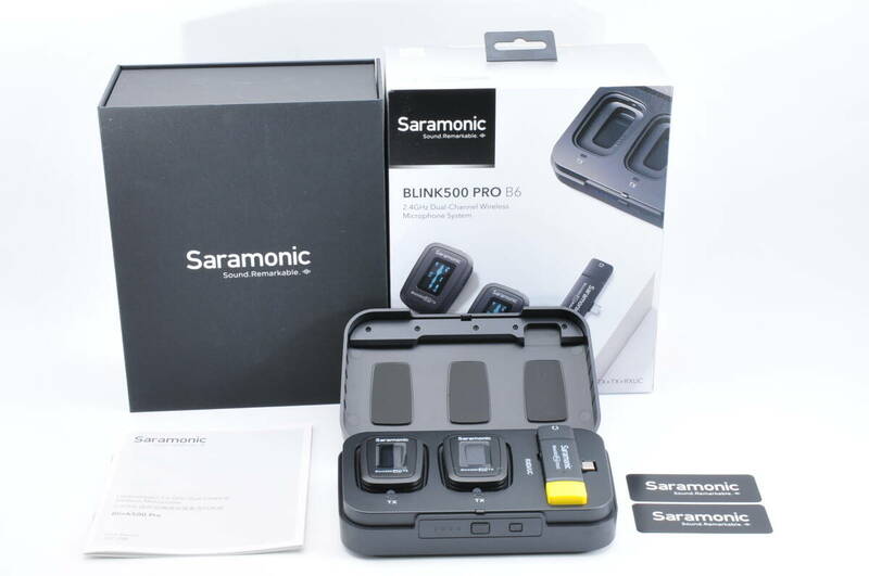 ★元箱付き★ Saramonic Blink500 Pro B6 デュアル　マイクUSB-C#226.40