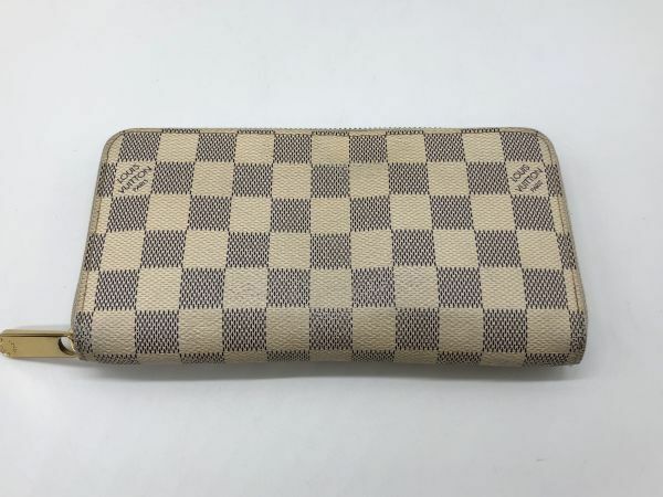 LOUIS VUITTON ルイヴィトン 長財布 N60019 ダミエアズール ラウンドファスナー ジッピーウォレット 女性用