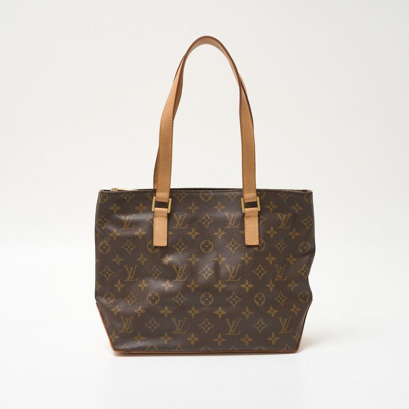 LOUIS VUITTON ルイヴィトン カバ・ピアノ M51148 トートバッグ ショルダー モノグラム・キャンバス×レザー ブラウン レディース