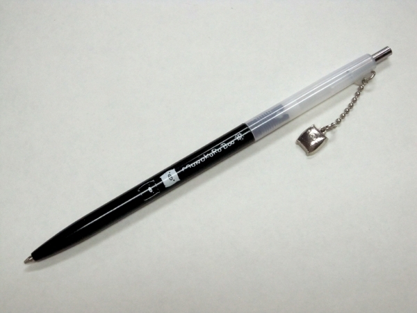 San-X MONOKURO BOO ファンシー 金属マスコット付 シャープペン サンエックス モノクロブー 豚 PIG MECHANICAL PENCIL USED