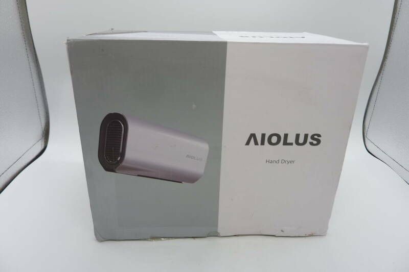 1-400013 AIOLUS 家庭用ハンドドライヤー Hand Dryer Silver Nyuhd-210S 【PSEマークあり】 SK-5