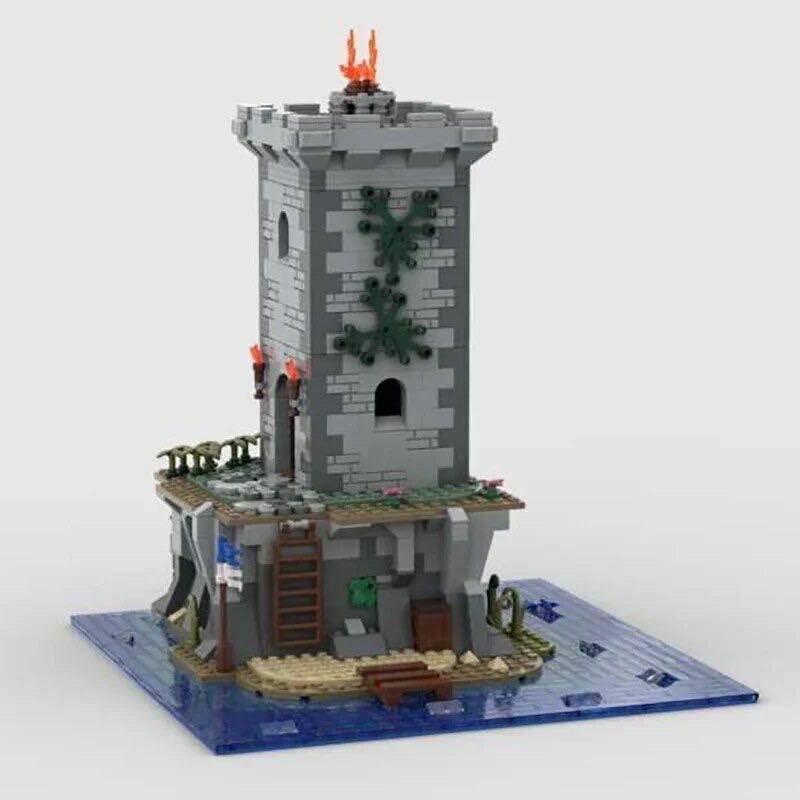 LEGO互換　中世の灯台