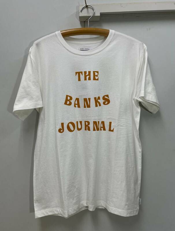 BANKS(バンクス)『THREE MOUNTAIN TEE』OFF WHITE L