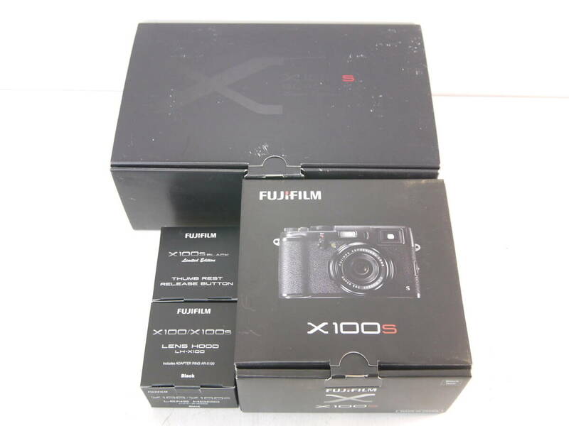 64 FUJIFILM X100S BLACK LIMITED EDITION 富士フィルム カメラ 元箱 箱のみ 中身無し