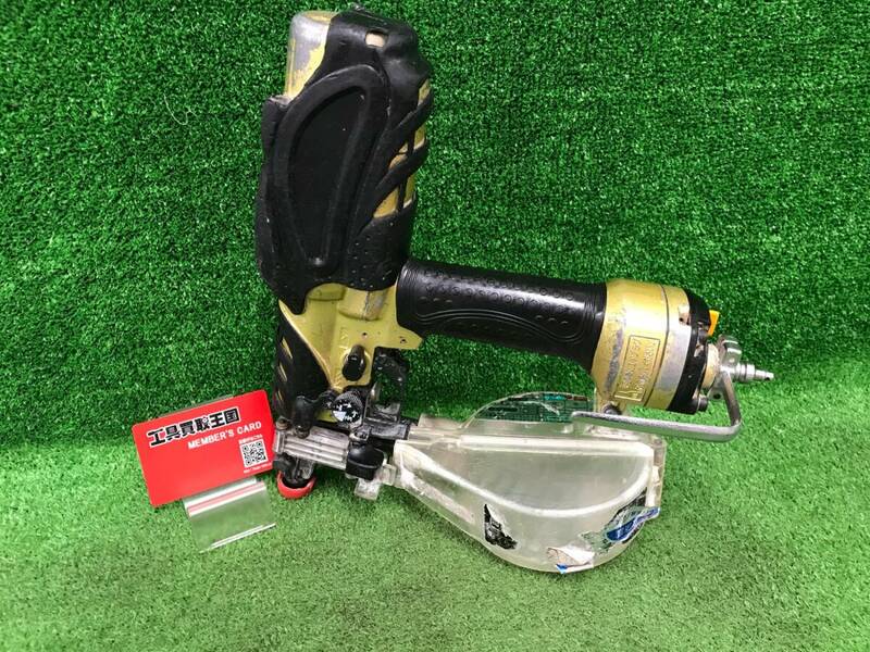 【中古品】HiKOKI 41㎜高圧ねじ打機 メタリックゴールド WF4H2 / IT039P0QNQUK