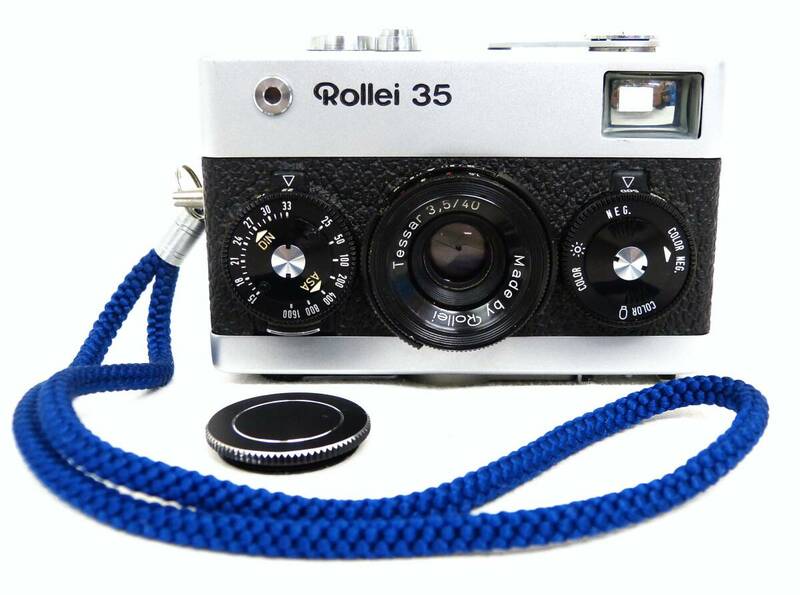 【良品】Rollei 35　ローライ　Tessar3.5/40　ドイツ製　レトロ　アンティーク　コンパクトカメラ　可動品　シャッターOK