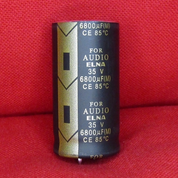 CE01 ELNA オーディオ用電解コンデンサ 6800μF 35V 新品
