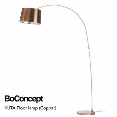 GY42 未使用 Boconcept ボーコンセンプト KUTA フロアランプ カッパー / 照明器具 フロアスタンド 北欧スタイル モダン / 神奈川県秦野市