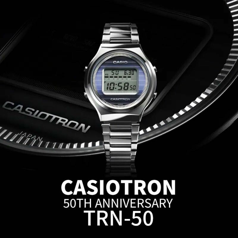 新品未使用 TRN-50-2AJR CASIOTRON カシオトロン CASIO WATCH 50TH ANNIVERSARY 世界限定4,000本