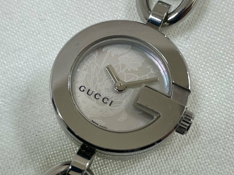 グッチ GUCCI レディースウォッチ 107 【中古】 【腕時計】