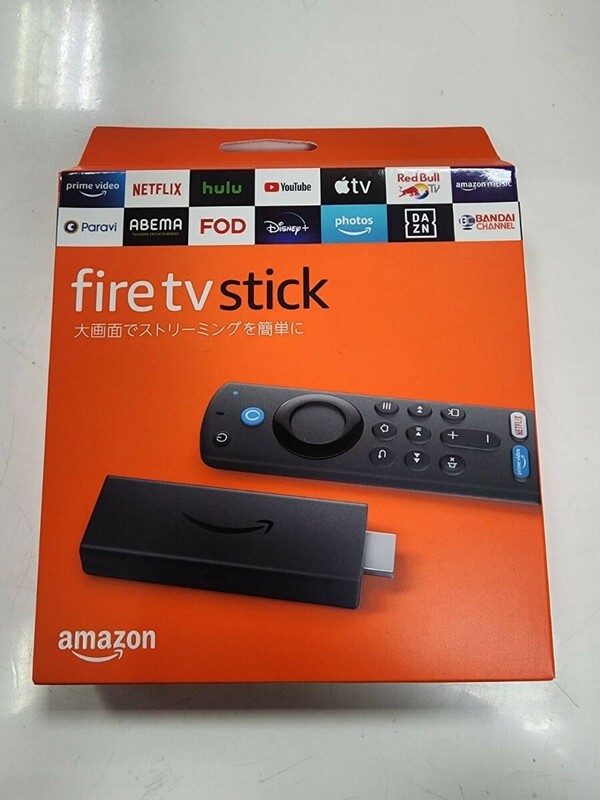 新品未開封品 Fire TV Stick 第3世代 HD対応スタンダードモデル ストリーミングメディアプレイヤー【2021年発売】