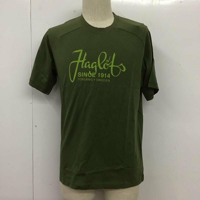 HAGLOFS S ホグロフス Tシャツ 半袖 半袖カットソー プリントTシャツ クルーネックカットソー スポーツウェア T Shirt 10106817