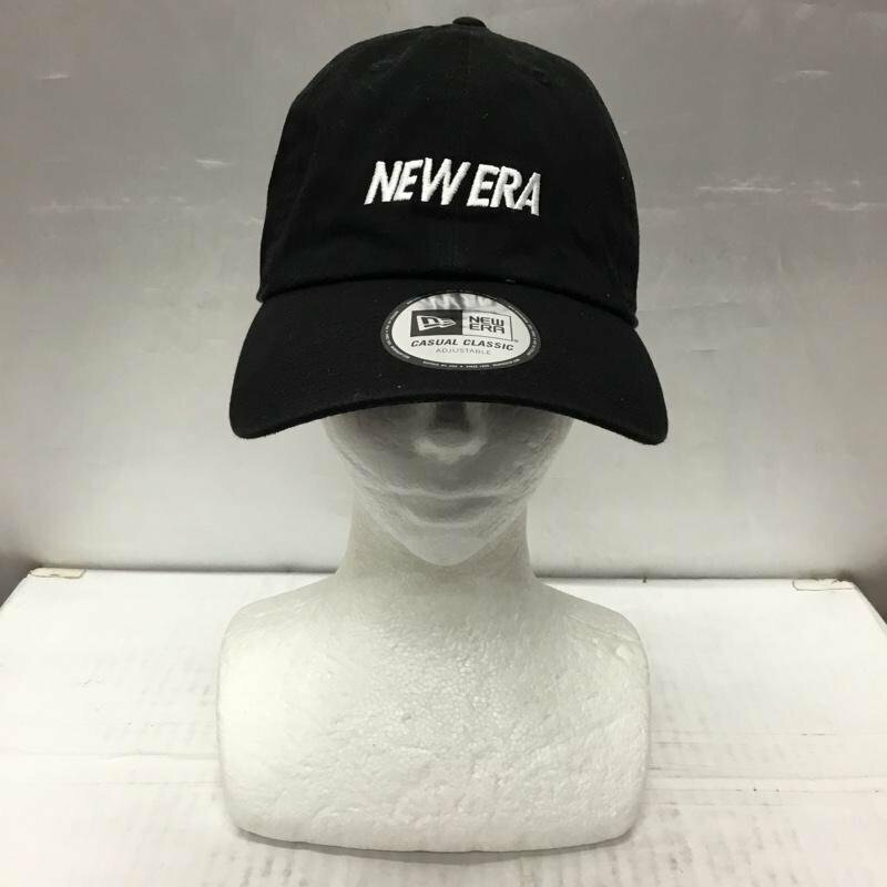 NEW ERA 表記無し ニューエラ 帽子 キャップ カジュアルクラシック Cap 黒 / ブラック / 10107903