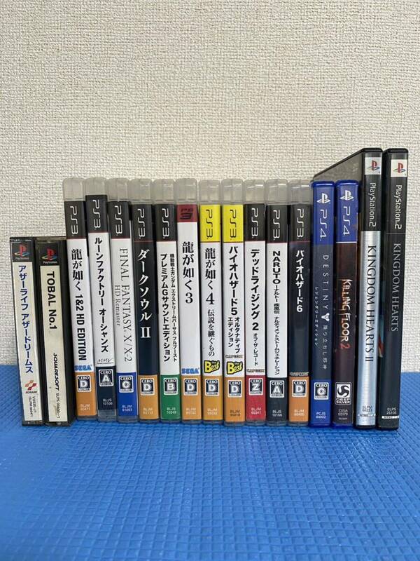 Play Station 、PS2、PS3、PS4 ソフト まとめて17本