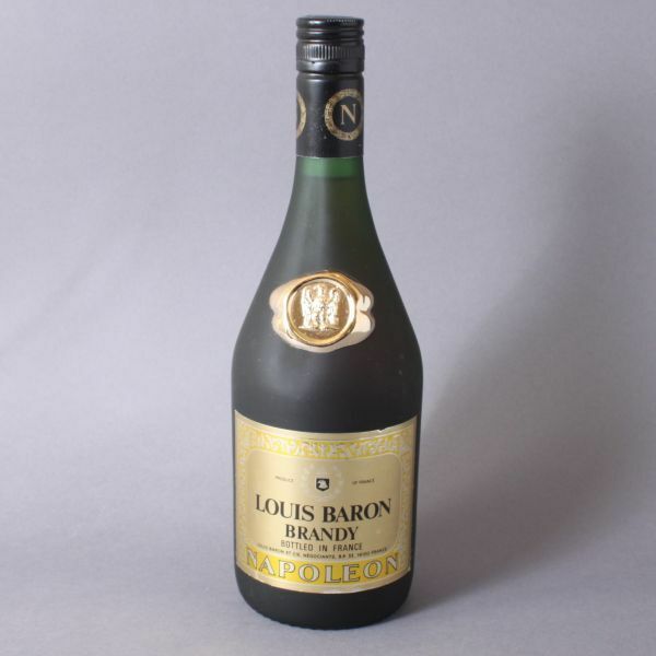 未開栓 LOUIS BARON BRANDY NAPOLEON ブランデー 特級 700mL 40% 古酒 お酒 アルコール ヴィンテージ #60※631