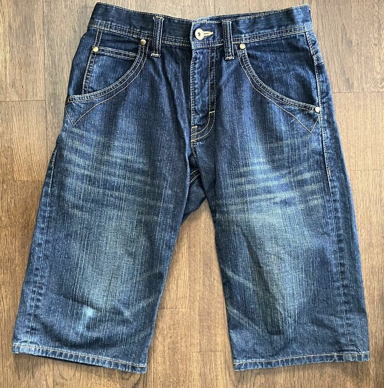 ラングラー WRANGLER W05727 ハーフデニムパンツ ジーンズ 28JEANS