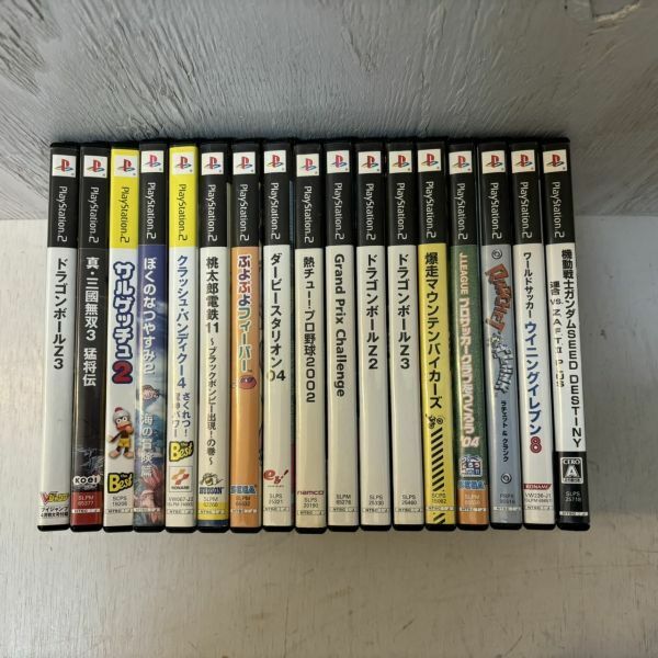 PS2ソフト　まとめ売り　17本セット