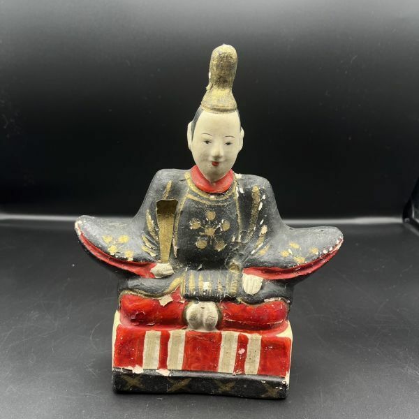 土人形　郷土玩具　民芸品　和風　置物　日本人形　天神様　雛飾り　雛人形　骨董品　アンティーク　ビンテージ