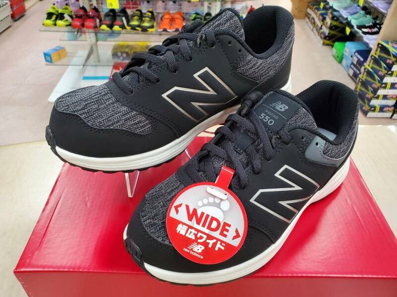 新品即決24.0cm★NewBalanceニューバランス WW550 BK4 レディース カジュアル ウォーキングシューズ★幅２E 運動靴 人気定番モデル★