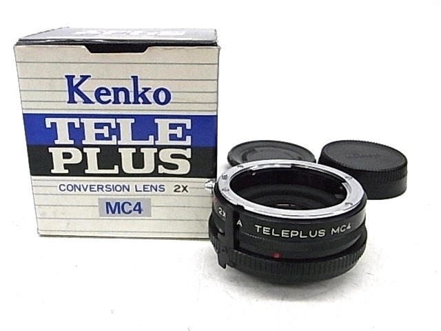 e11349　Kenko　TELE PLUS　MC4　2X　テレプラス　コンバージョンレンズ　元箱