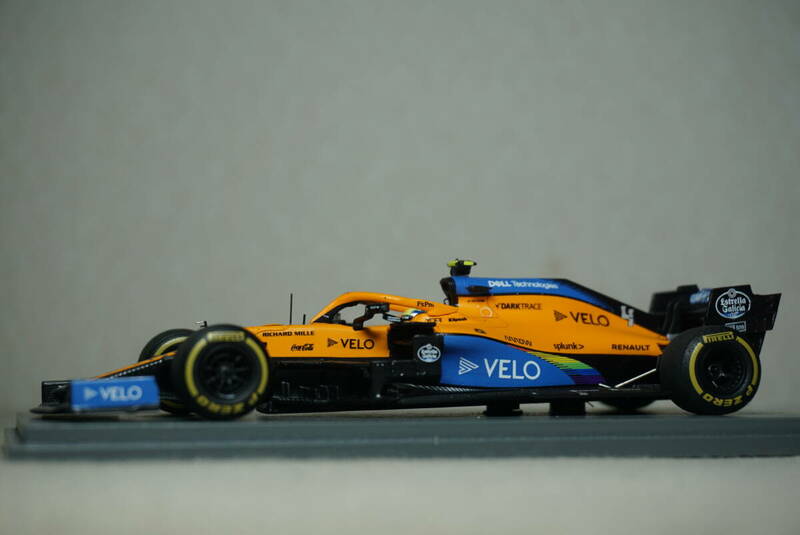 1/43 タバコデカール加工 ノリス 初表彰台 spark McLaren MCL35 #4 Norris 2020 Austrian 3rd マクラーレン Renault ルノー オーストリア