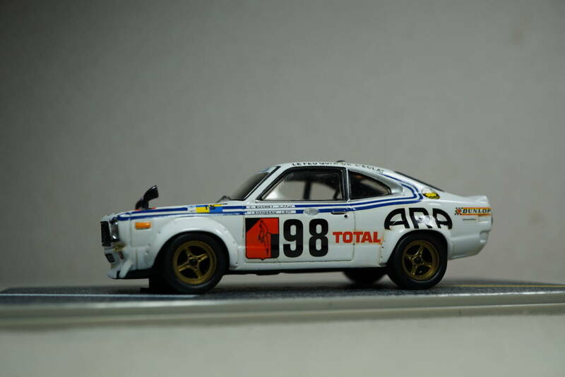 1/43 ルマン spark Mazda RX-3 Coupe 1975 Le Mans 24h マツダ クーペ ロータリー サバンナ savanna ロンドー ブシェ