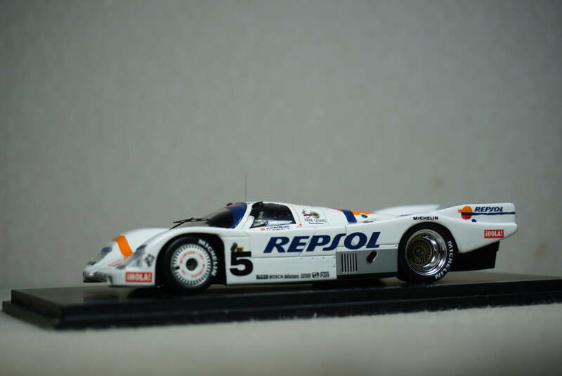 1/43 ルマン spark Porsche 962C #5 BRUN 1988 Le Mans 24h 7th ポルシェ ブルン 962 C レプソル REPSOL