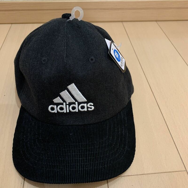 送料無料 未使用 adidas アディダス スポーツ キャップ 帽子 CAP ブラック