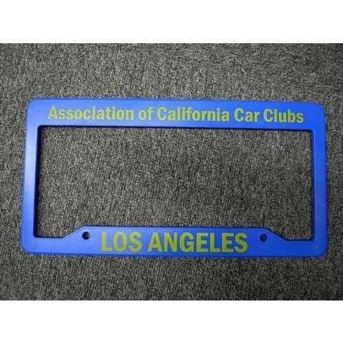 ナンバープレート　カリフォルニア カークラブ California Car Club フレーム （ブルー） アメリカ雑貨 アメリカン雑貨