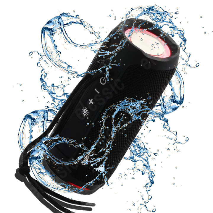 ブルートゥーススピーカー Bluetoothスピーカー ワイヤレススピーカー ポータブルスピーカー 重低音 高音質 新品未使用 防水 ブラック 