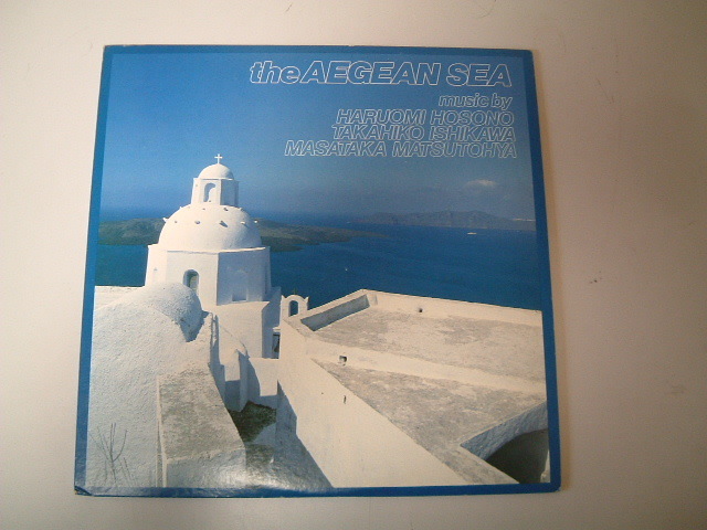 R635-9　レコード　THE　AEGEAN　SEA