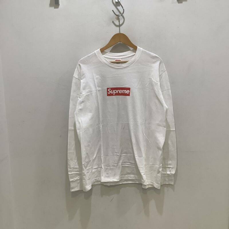 SUPREME シュプリーム　2020A/W BOX LOGO LS TEE ボックスロゴロングスリープTシャツ　ホワイト　サイズL 657586