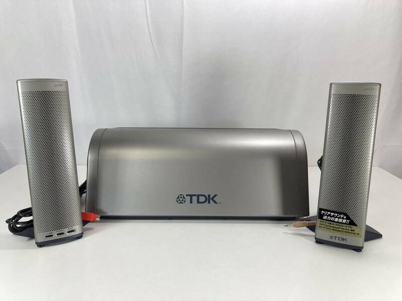 【動作未確認】TDK フラットパネルスピーカーシステム SP-NX501 サブウーファー サテライトスピーカー
