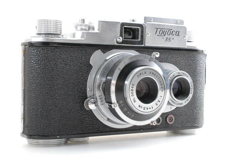 【超美品 保障付 動作確認済】Toyoca Flex 35 Horizontal 35mm TLR Film Camera Body トヨカ フレックス 二眼レフ フィルムカメラ #Q6411