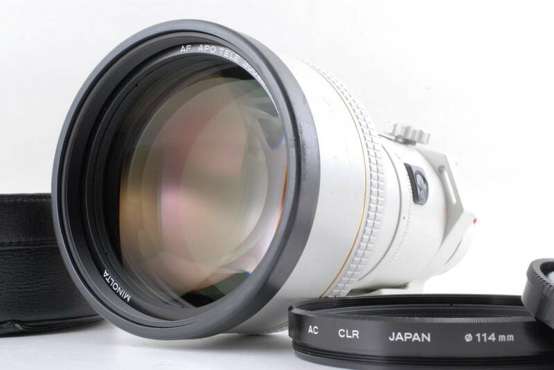 【美品 保障付 動作確認済】 Minolta High Speed AF Apo Tele 300mm f/2.8 HS Lens ソニー ミノルタ オートフォーカス レンズ #Q6465