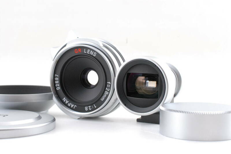 Ricoh GR Lens 28mm f2.8 Leica L39 LTM Screw Mount + Finder リコーGR ライカL39 ネジマウント ファインダー #Q6928