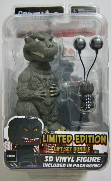 ネカ ゴジラ フィギュア ボディノッカー イヤホン ギフトセット NECA GODZILLA