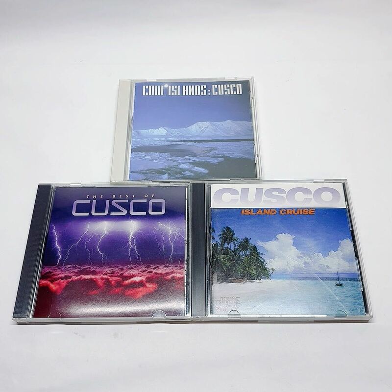 【K1】3枚セット CUSCO COOL ISLANDS ISLAND CRUISE THE BEST OF CUSCO クスコ CD 