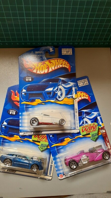 ☆ ホットホイール ☆ Hot Wheels 2001 2002 First Editions ☆ SOOO FAST ☆ OVERBORED 454 ☆ SCREAMIN HAULER ☆ 3台セット ☆