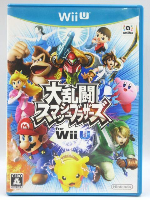 ■ Wii U専用ソフト Nintendo 任天堂 ニンテンドー大乱闘スマッシュブラザーズ スマブラ オールスターズ テレビゲーム ケース付き 