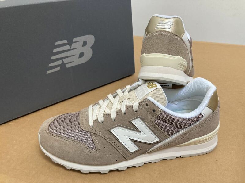 新品24cm ニューバランス newbalanceレディーススニーカーWL996HR2 アースブラウン ML373ML574好きにも