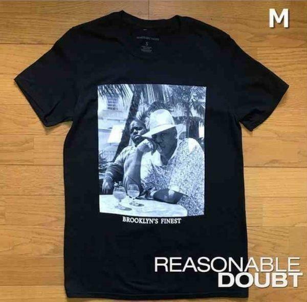 売切り【正規新品】リーズナブルダウト REASONABLE DOUBT Tシャツ トップス カットソー フォトT【M】黒 新品 アメリカ買い付け 180718