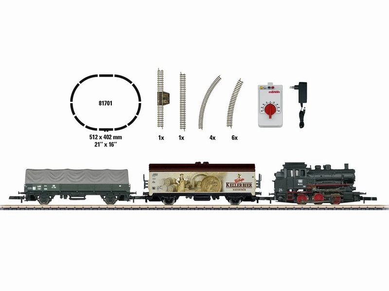 メルクリン(Marklin) Z Class 98 + freight train 81701