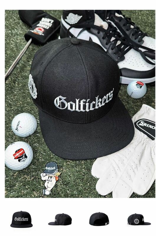 golfickers・G-cap 2024 Black ・キャップ・ゴルフィッカーズ・即完売品