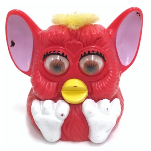 ファービー おもちゃ レッド マクドナルド McDonald 1998年製 Furby ビンテージ アンティーク TOY コレクション レトロ オールド D-1525