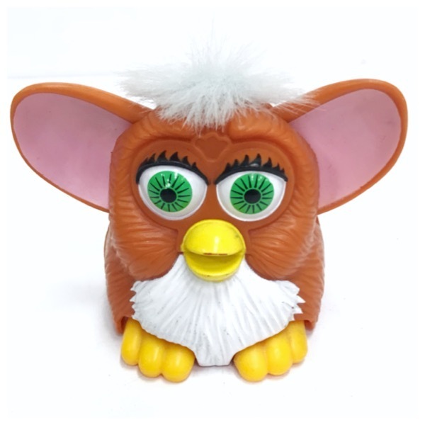 ファービー おもちゃ オレンジ マクドナルド McDonald 1998年製 Furby レトロ コレクション オールド ビンテージ アンティーク 橙 D-1575