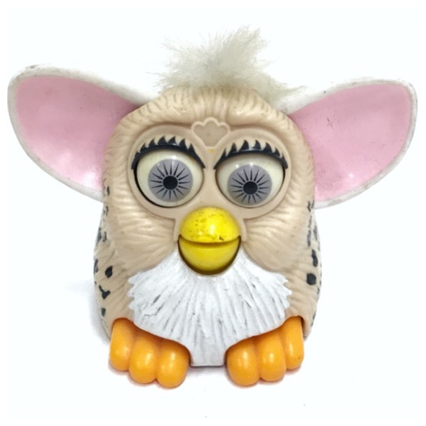 ファービー おもちゃ ベージュ マクドナルド McDonald 1998年製 Furby オールド レトロ コレクション アンティーク ビンテージ TOY D-1636